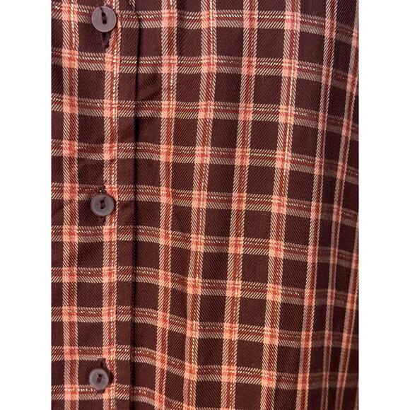New ~ TREASURE & BOND NORDSTROM ~ Women's Multicolor Plaid Button-Up Shirt Sz M - Picture 4 of 6